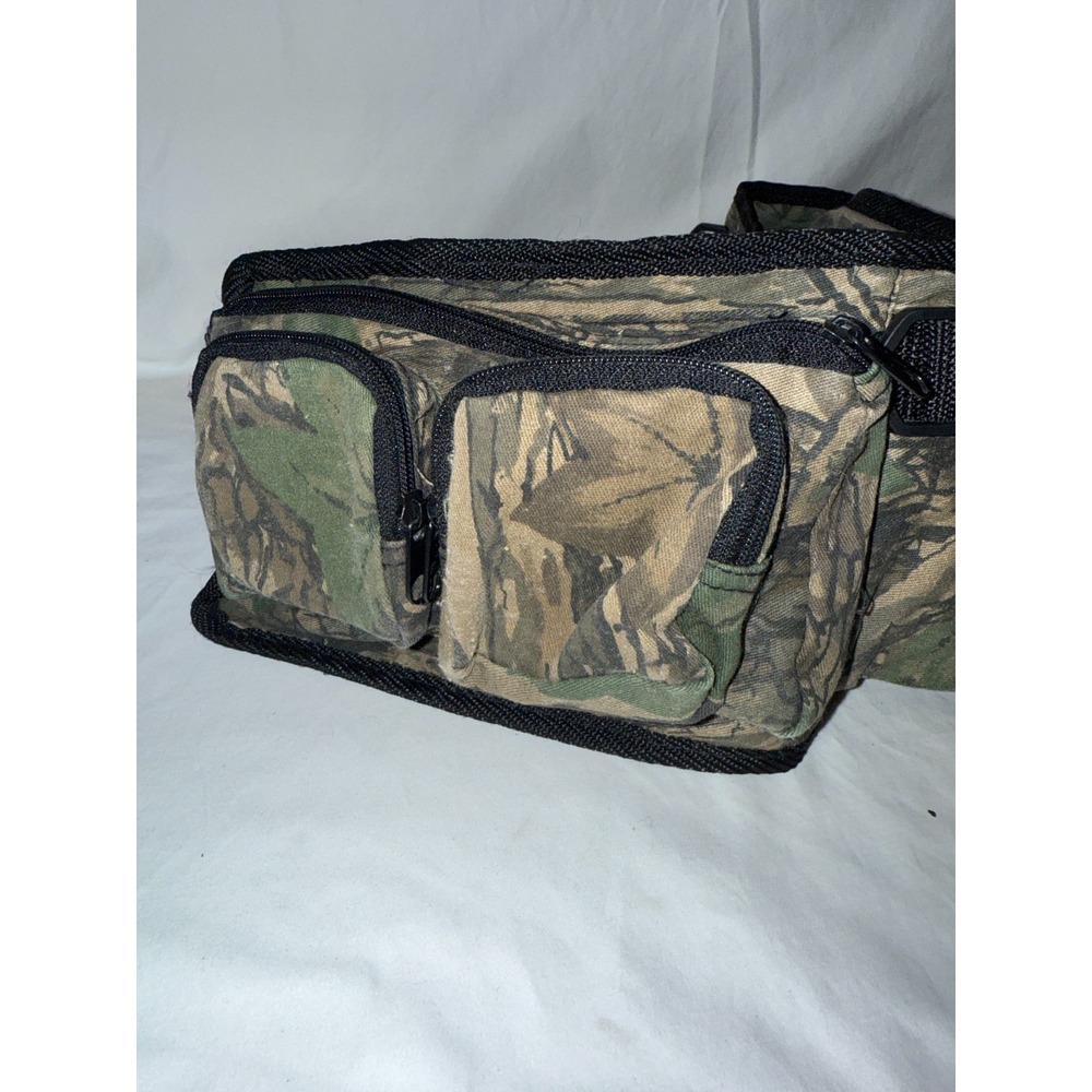 Conceal Fanny Pack Belt Bag Green Trebark Camo Hunting Waist‎ Bag 10.5" x 5" - Picture 5 of 9